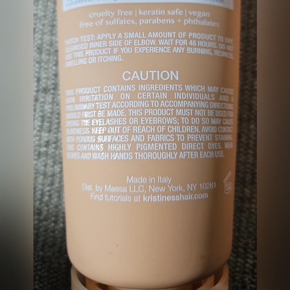Kristin ESS Hair Color Depositing Conditioner Coral Rose 6.7oz ( Lot of 3 ) - Picture 9 of 16